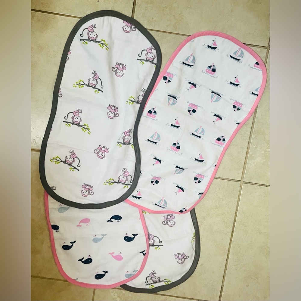 Muslin Burp Clothes